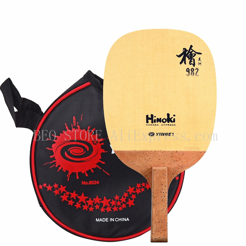 Cricket Bat Tape Ball - YINHE 982 Japanse Penhold JS Hinoki
