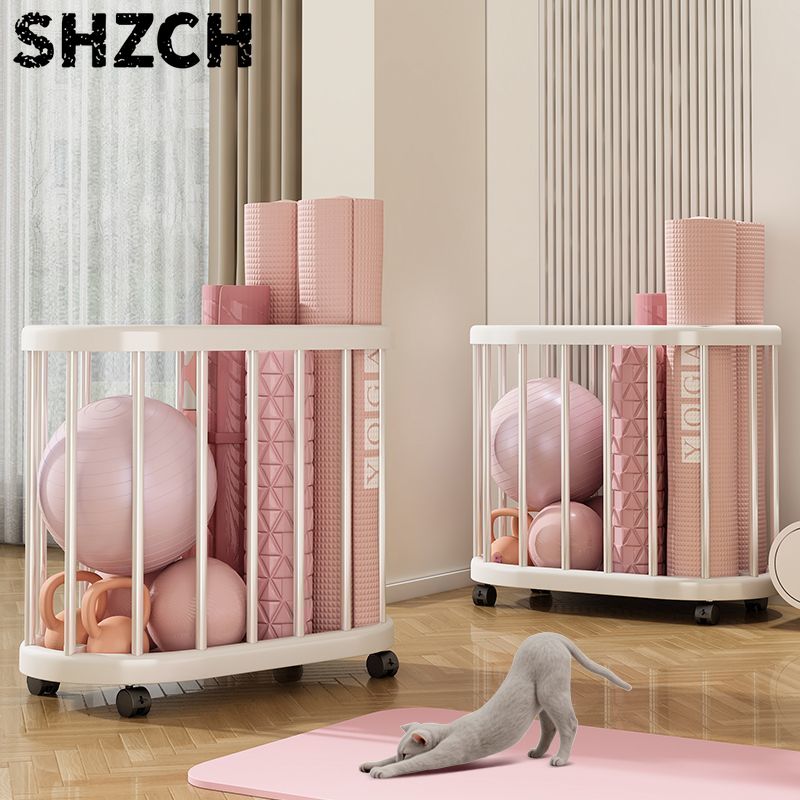 Sports Equipment Cart - Yoga-opbergmand Opbergruimte voor yogamatten Grote capaciteit
