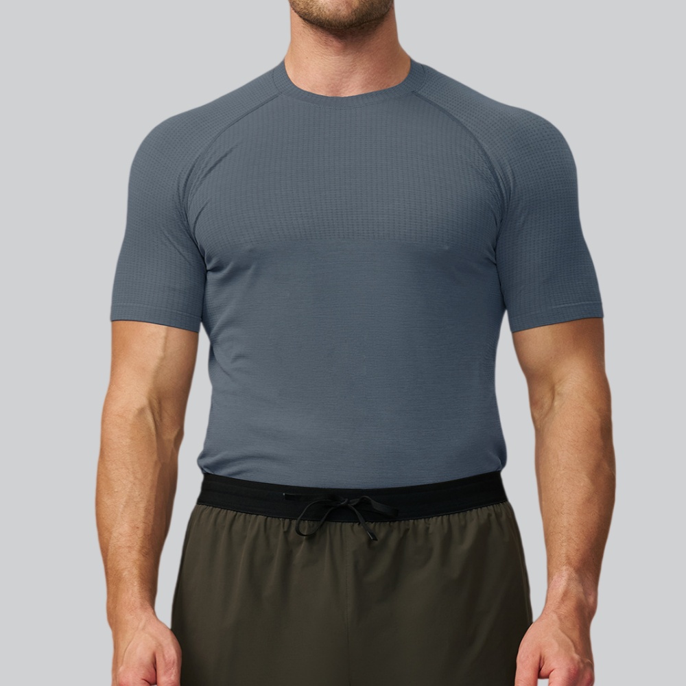 Sports Equipment For Running - Heren sport-T-shirt in effen kleur Gymtraining