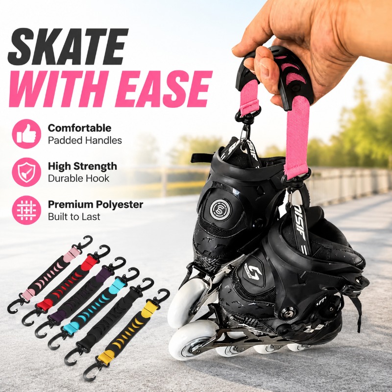 Roller Skate Inline - Rolschaatsen met handgrepen, veters, haak met