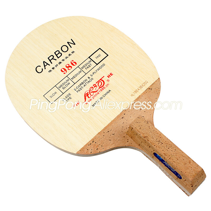 Cricket Bat Tape Ball - Originele YINHE 986 Carbon Tafeltennis Blade