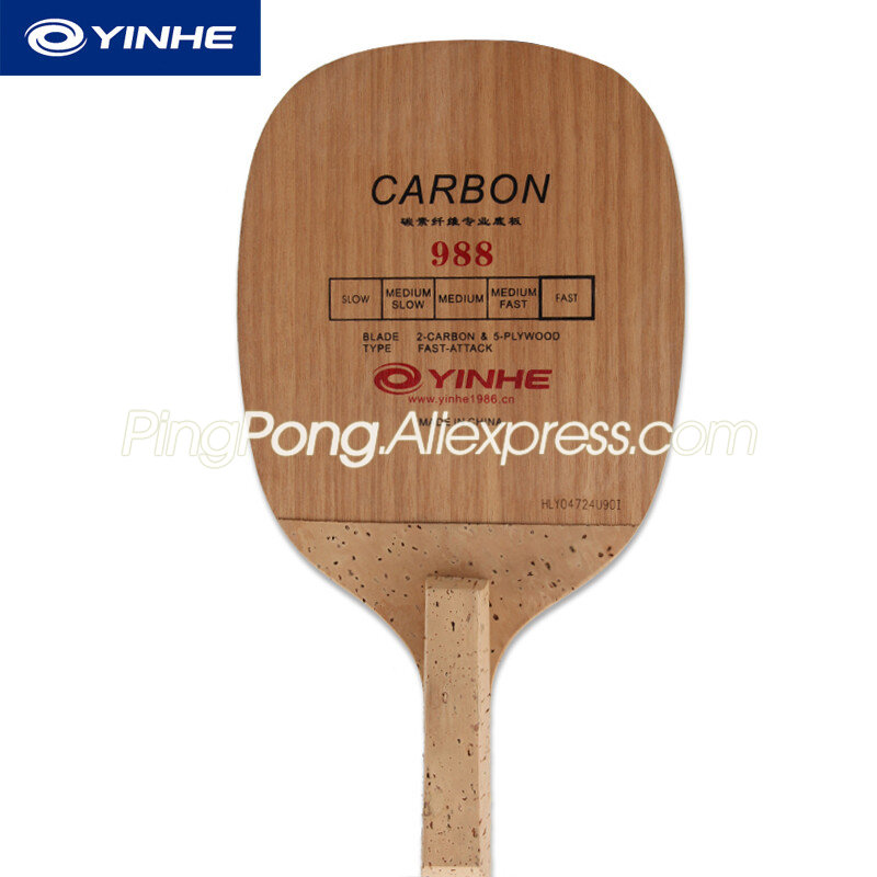 Cricket Bat Tape Ball - Originele YINHE 988 Carbon Tafeltennis Blade