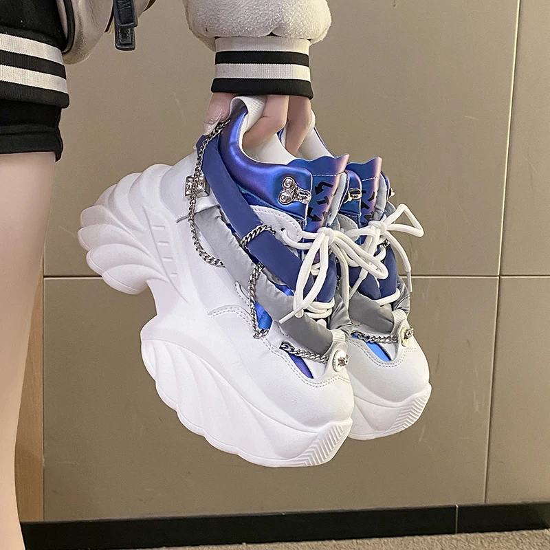 Sports Equipment For Running - Mooie Kawaii Dames sneakers wedge casual