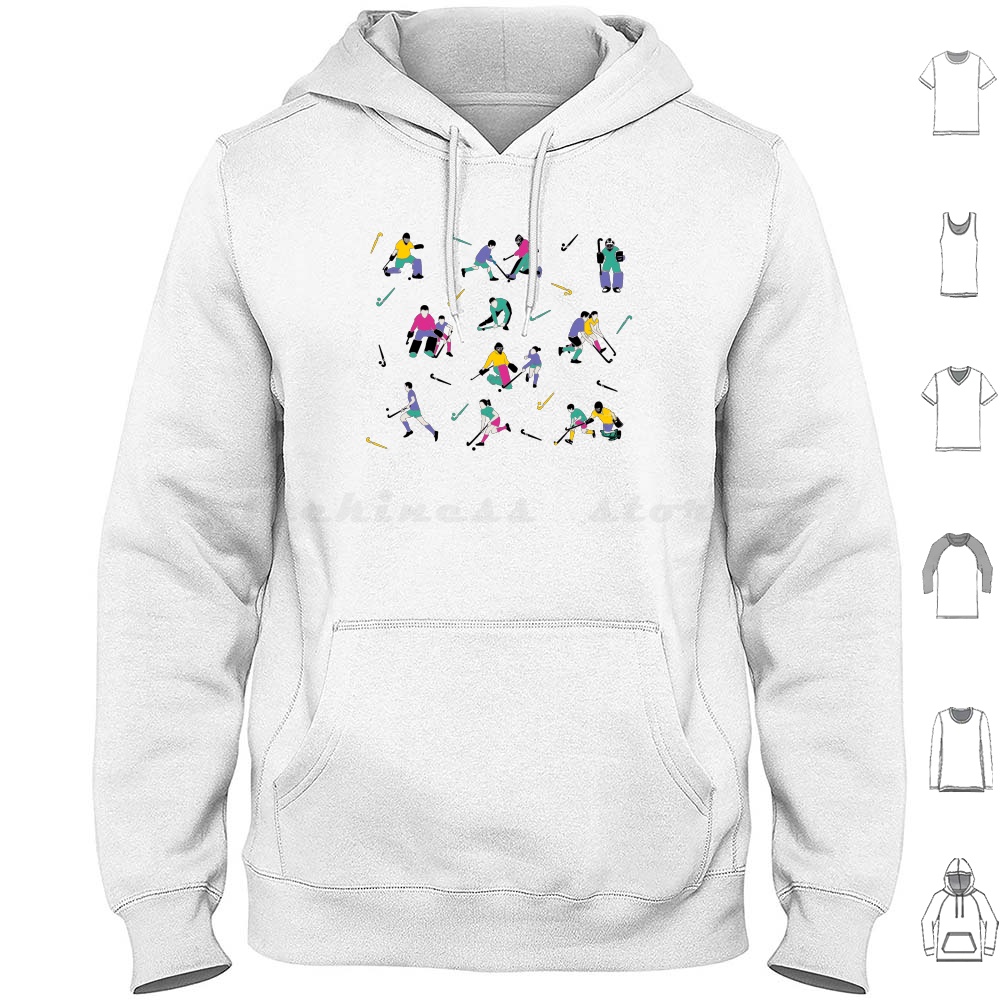 Field Hockey Stick - Hockey Hidden Object Hoodies Hockeyspeler met