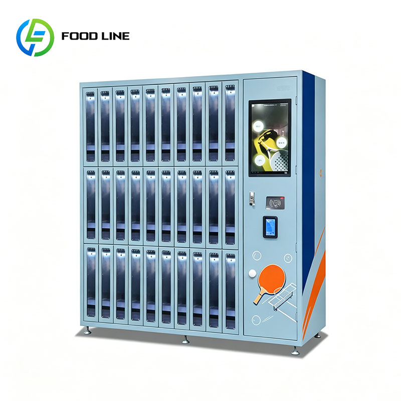 Sports Equipment Locker - Automatische verkoopmachine voor tafeltennisrackets, pingpongrackets, sportkasten,