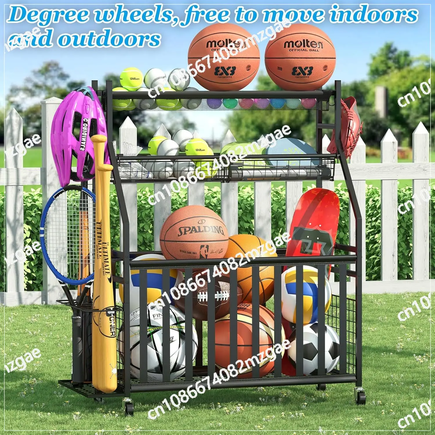 Opbergtas voor sportartikelen  - Sports Equipment Bag With Wheels recensie en prijs