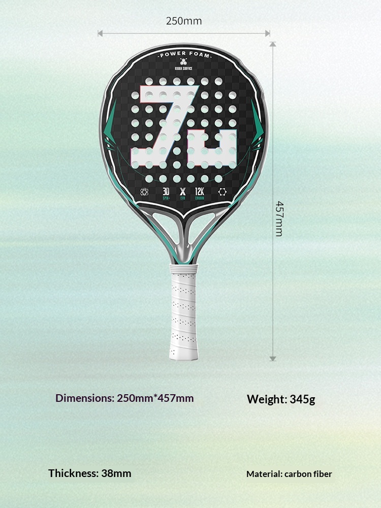 Padelracket van carbon fiber m - Padel Racket Carbon recensie en prijs
