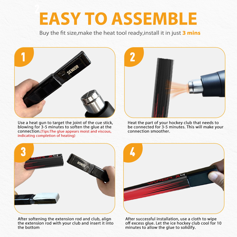 5pcs Hockey Extension Stick 2/ - Field Hockey Stick recensie en prijs