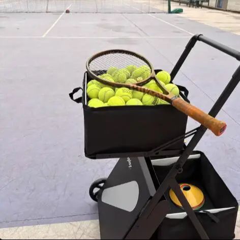 Draagbare tennisbal-ophaalmach - Sports Equipment Cart recensie en prijs