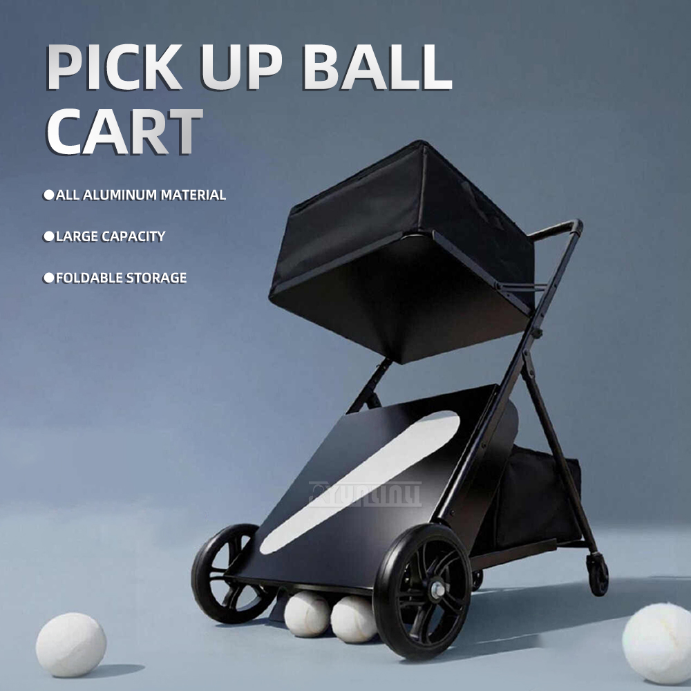 Draagbare tennisbal-ophaalmach - Sports Equipment Cart recensie en prijs