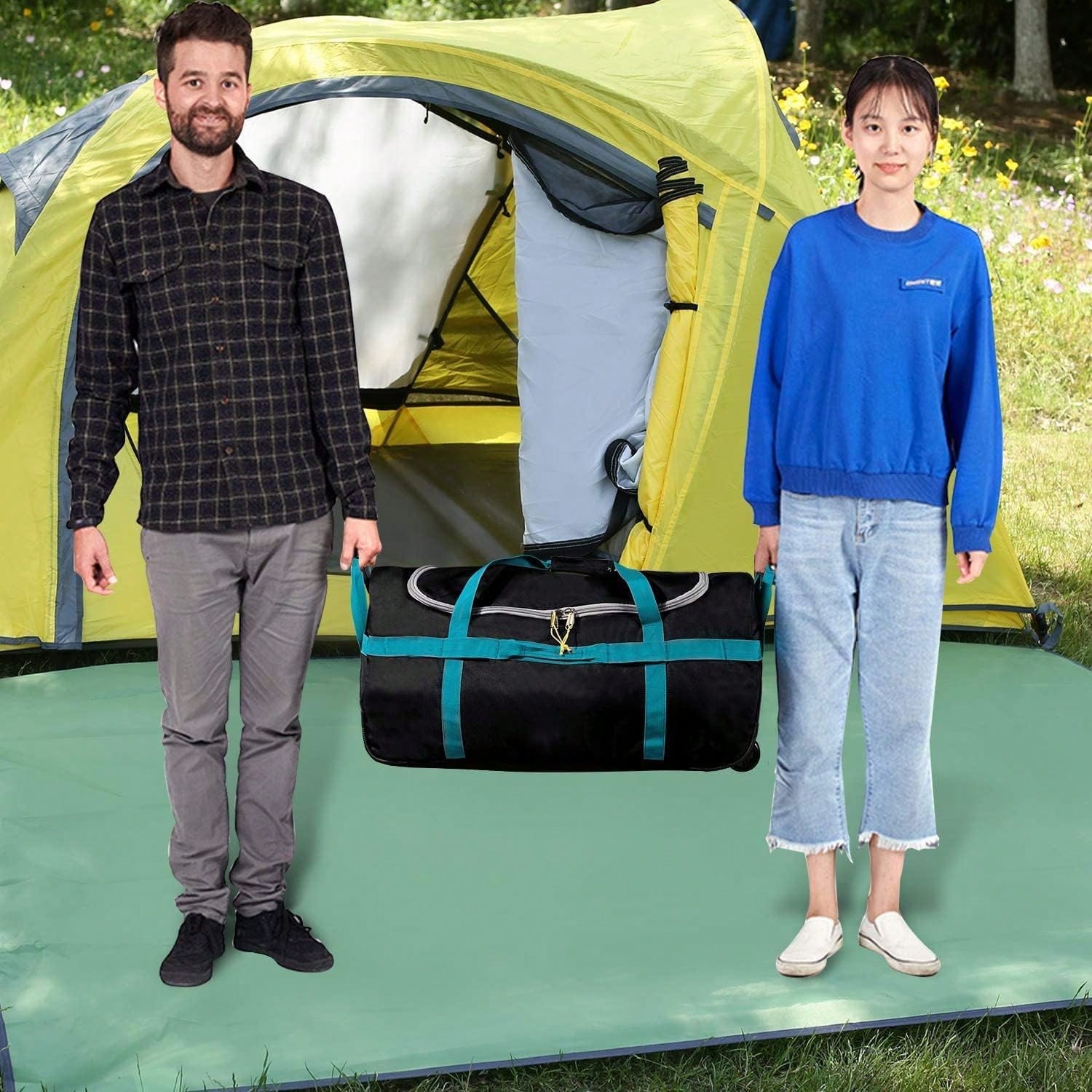 85L Reistas met wielen, opvouw - Sports Equipment Bag With Wheels recensie en prijs