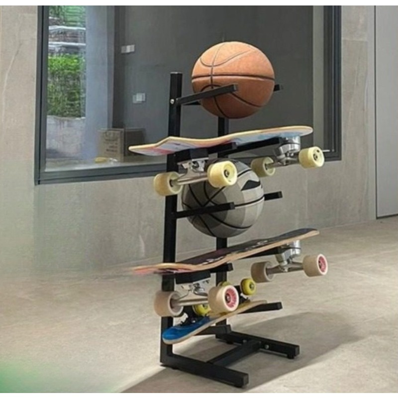 Skateboarduitrustingsrek Geïnt - Sports Equipment Rack recensie en prijs