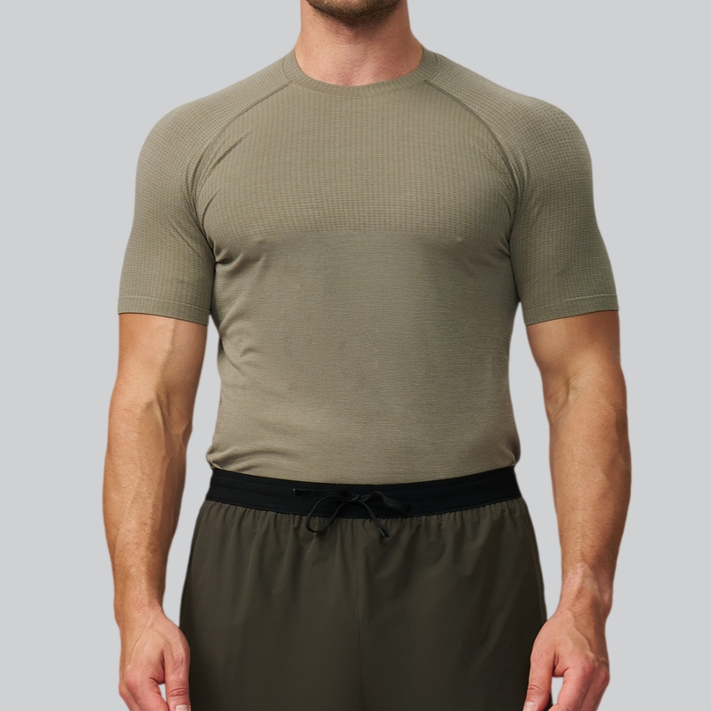 Heren sport-T-shirt in effen k - Sports Equipment For Running recensie en prijs