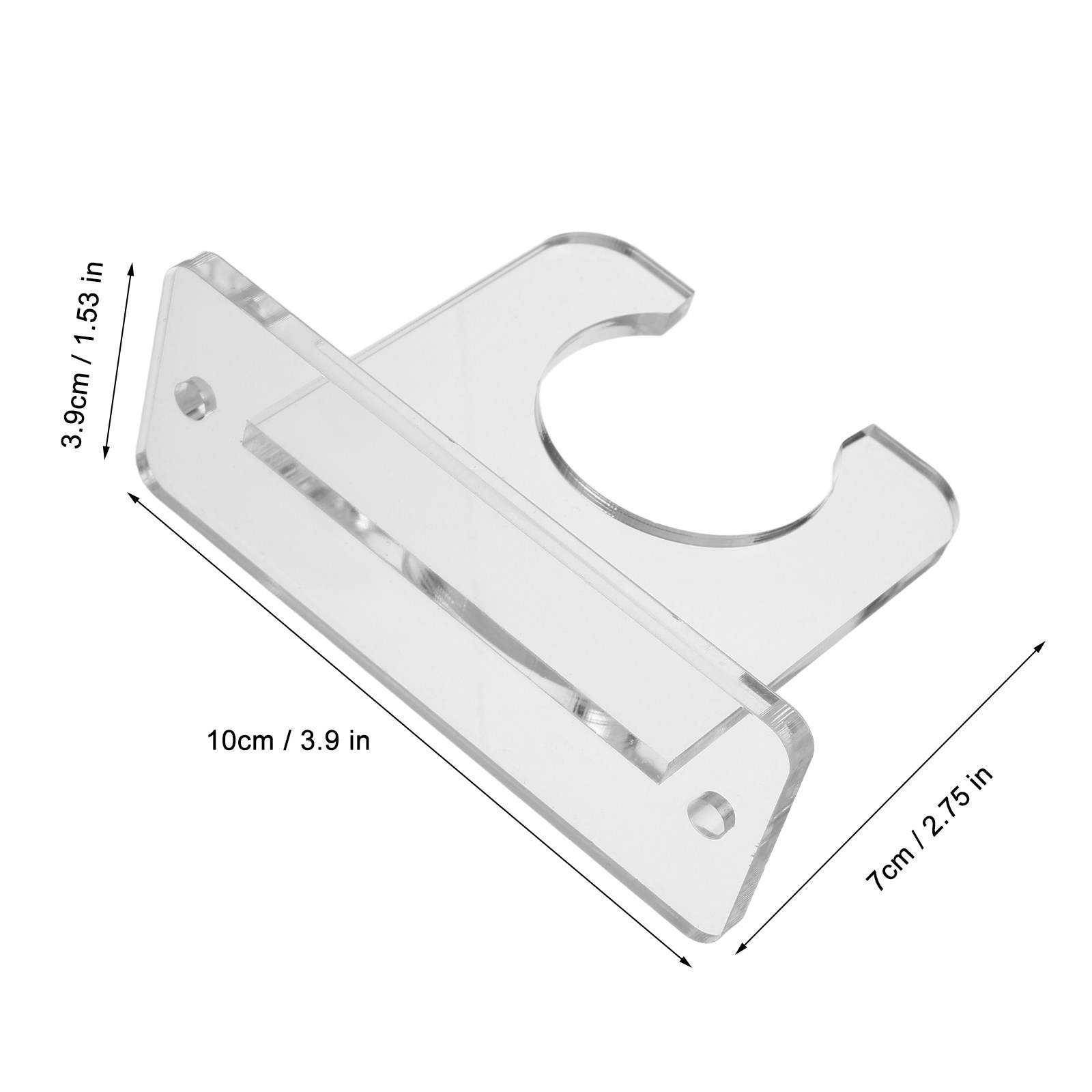 2 stuks transparante acryl wan - Sports Equipment Rack recensie en prijs