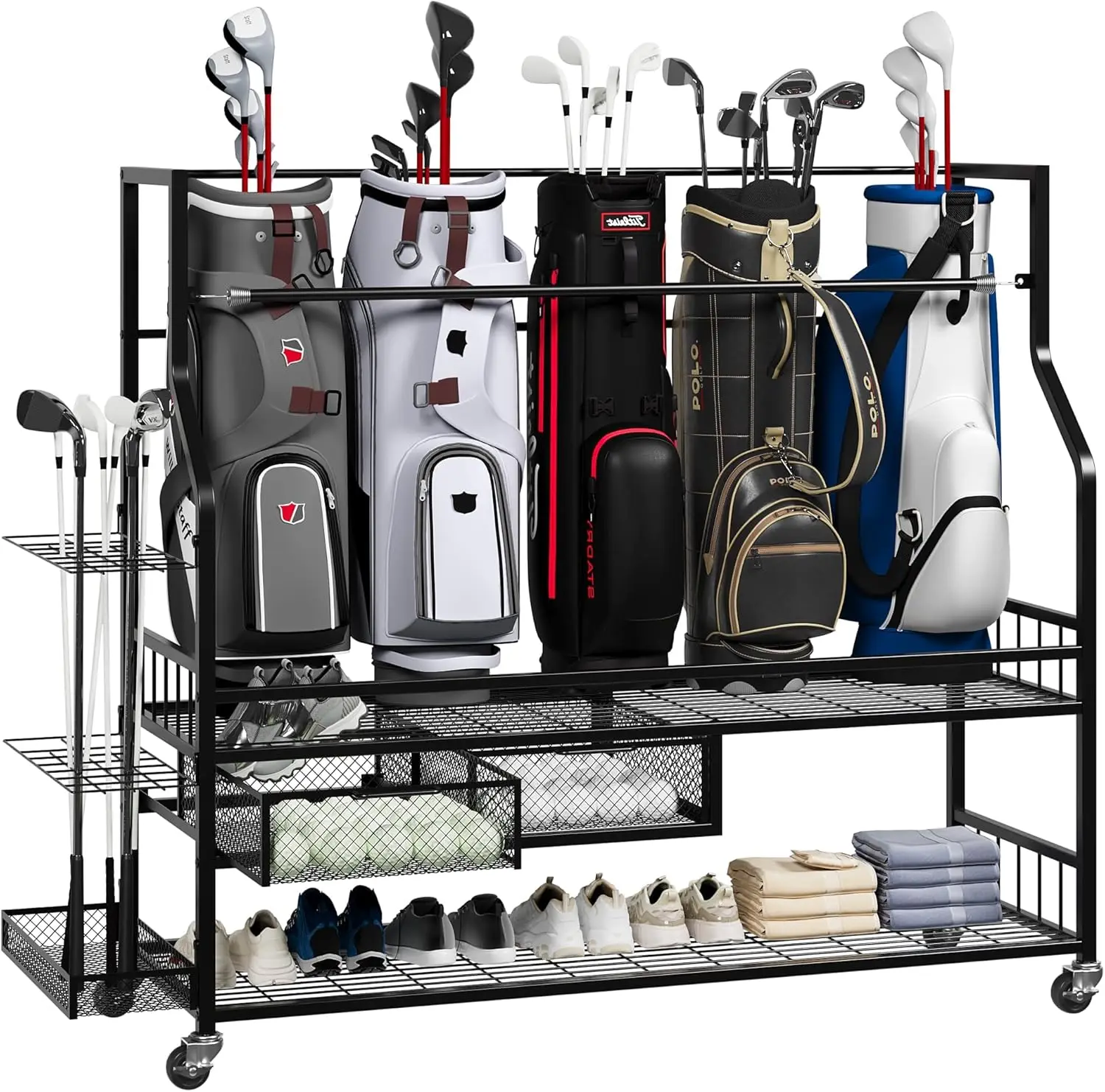 Multifunctionele rollende golf - Sports Equipment Bag With Wheels recensie en prijs