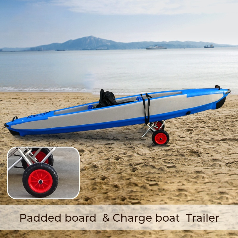 Draagbare opvouwbare kajakwage - Sports Equipment Cart recensie en prijs