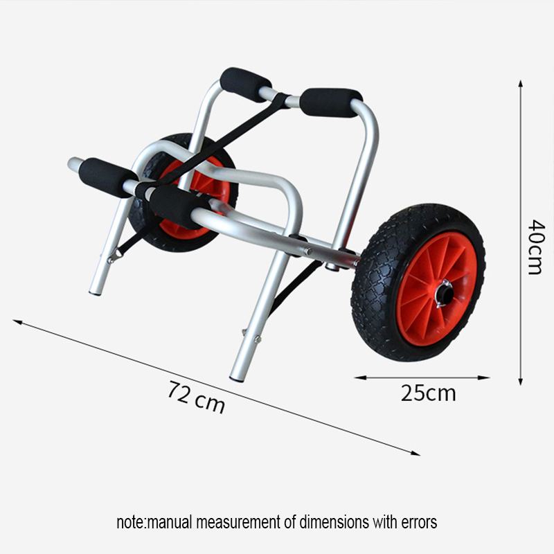 Draagbare opvouwbare kajakwage - Sports Equipment Cart recensie en prijs