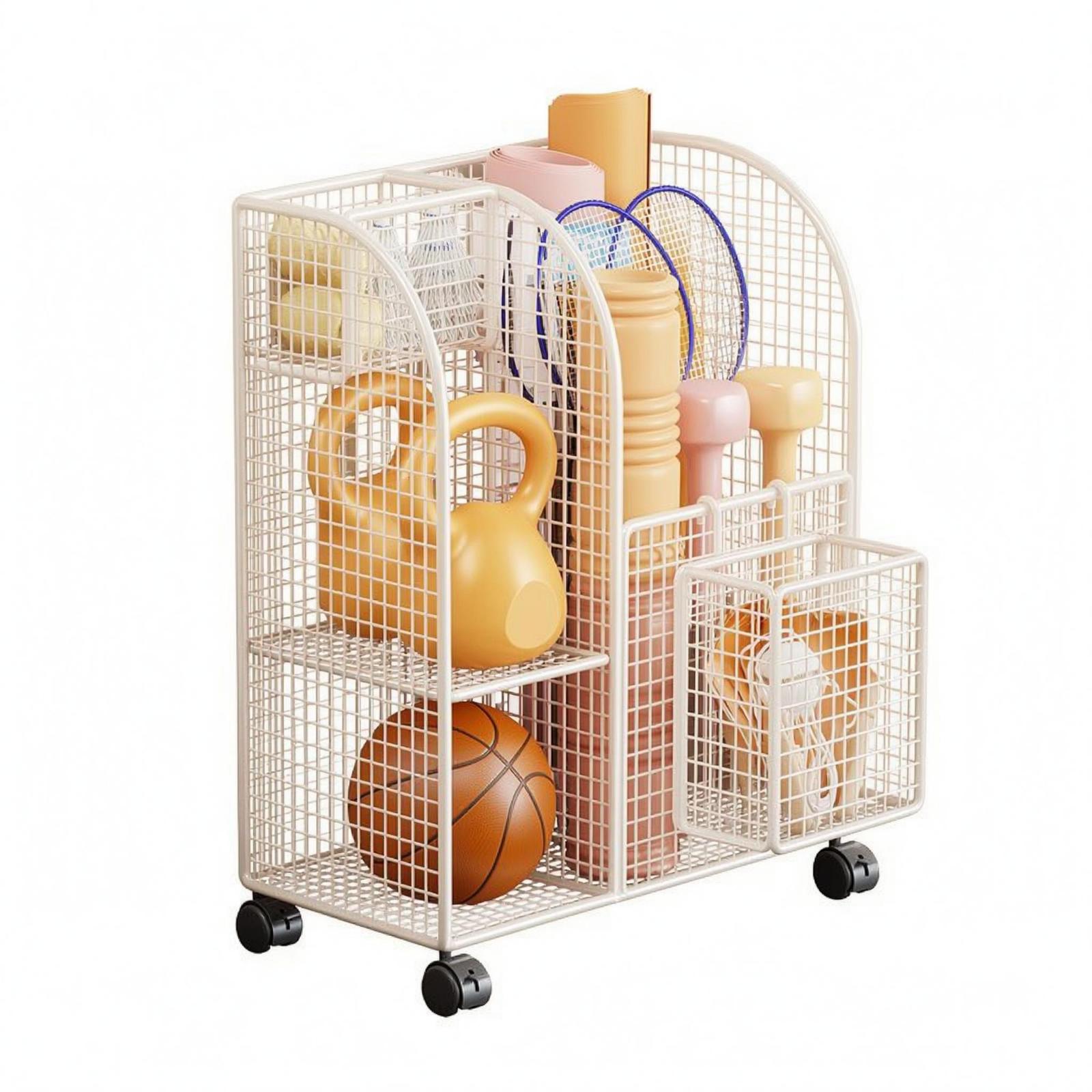 Stevig metalen draadrek voor d - Sports Equipment Rack recensie en prijs