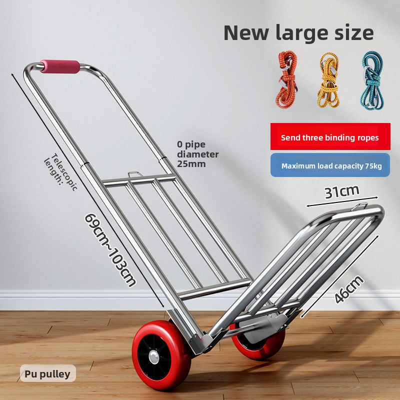 Met de hand getrokken kar Opvo - Sports Equipment Cart recensie en prijs