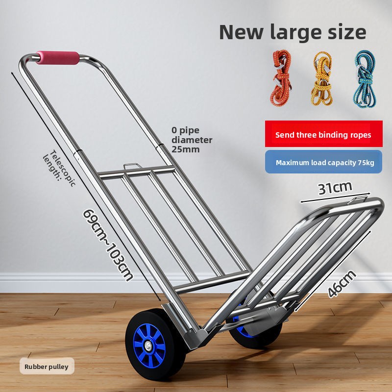 Met de hand getrokken kar Opvo - Sports Equipment Cart recensie en prijs
